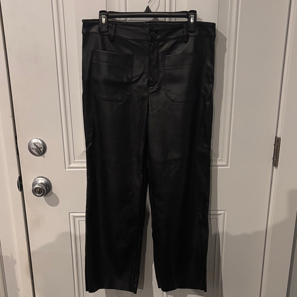 NWT Women’s Sanctuary Faux Leather Black Pants